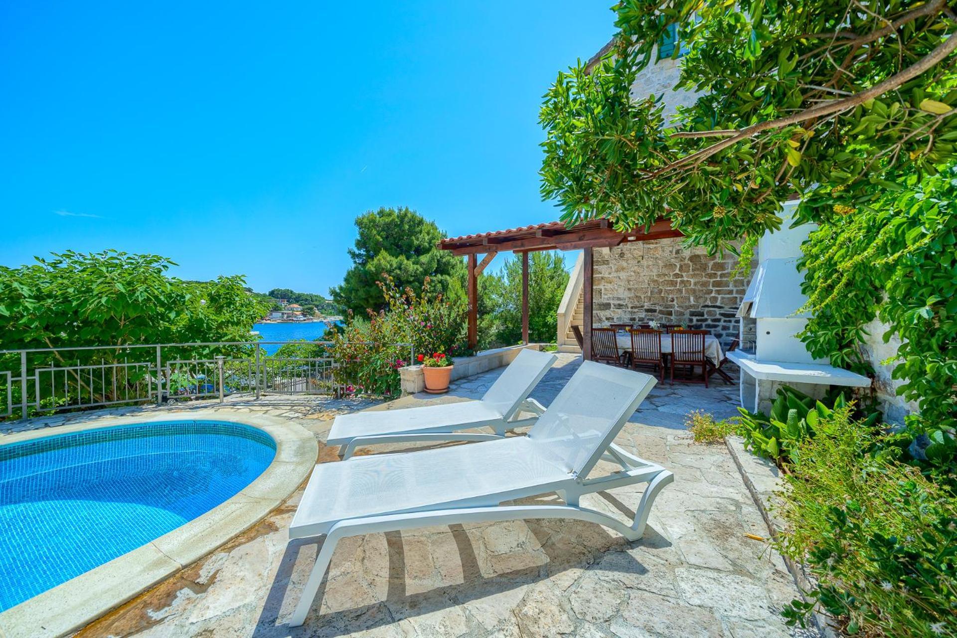Villa Bonaca Perfect Location For A Holiday With Friends Or Family, Heated Pool سومارتين المظهر الخارجي الصورة