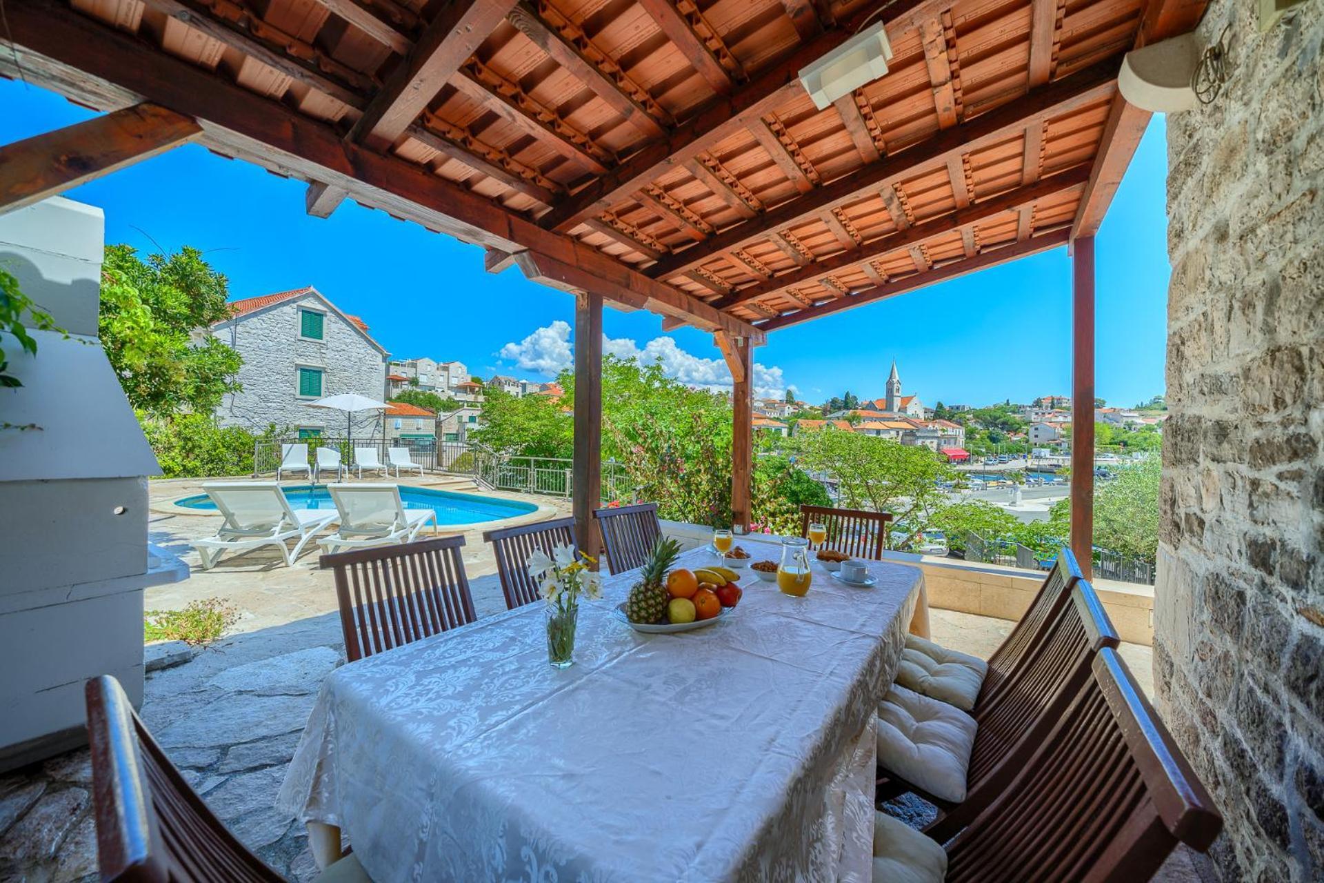 Villa Bonaca Perfect Location For A Holiday With Friends Or Family, Heated Pool سومارتين المظهر الخارجي الصورة