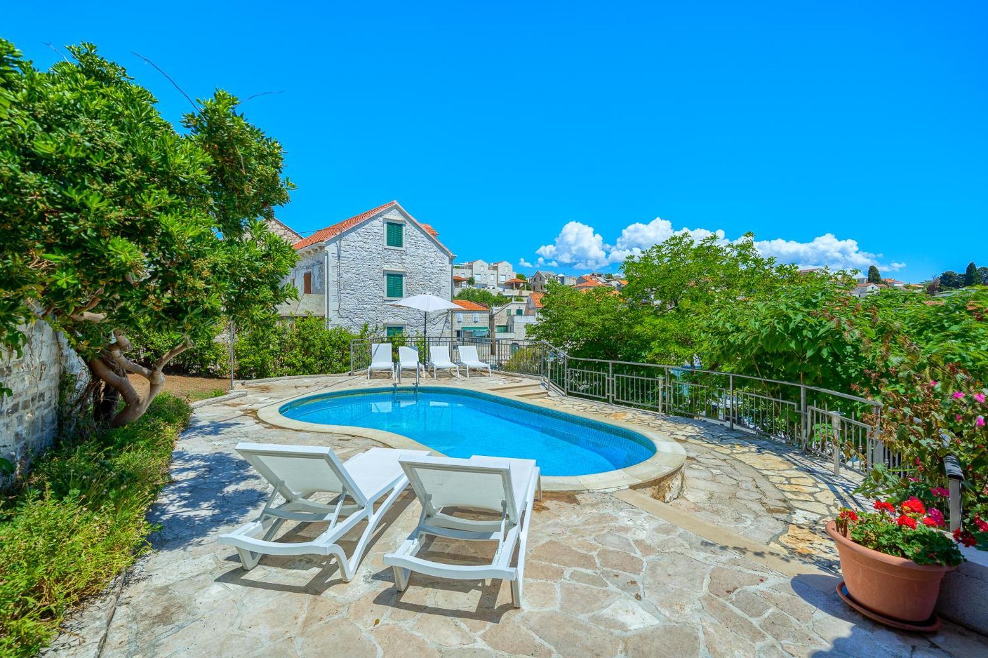 Villa Bonaca Perfect Location For A Holiday With Friends Or Family, Heated Pool سومارتين المظهر الخارجي الصورة
